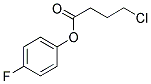 4-FLUOROPHENYL 4-CHLOROBUTANOATE Struktur