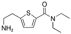 5-(2-AMINOETHYL)-N,N-DIETHYL-2-THIOPHENECARBOXAMIDE Struktur