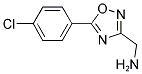 (5-(4-CHLOROPHENYL)-1,2,4-OXADIAZOL-3-YL)METHANAMINE Struktur