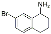 7-BROMO-1,2,3,4-TETRAHYDRO-NAPHTHALEN-1-YLAMINE Struktur