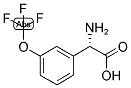 (S)-AMINO-(3-TRIFLUOROMETHOXY-PHENYL)-ACETIC ACID Struktur