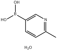 2-PICOLINE-5-BORONIC ACID HYDRATE Struktur