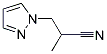 2-METHYL-3-PYRAZOL-1-YL-PROPIONITRILE Struktur