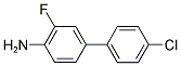 4'-CHLORO-3-FLUORO[1,1'-BIPHENYL]-4-AMINE Struktur