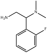 2-氨基-1-(2-氟苯基)乙基]二甲胺, 842954-76-1, 結(jié)構(gòu)式