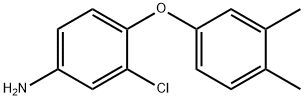 3-CHLORO-4-(3,4-DIMETHYLPHENOXY)ANILINE Struktur