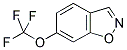 6-TRIFLUOROMETHOXY-1,2-BENZISOXAZOLE Struktur