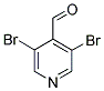 3,5-DIBROMO-4-PYRIDINECARBOXALDEHYDE Struktur