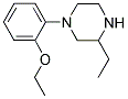 1-(2-ETHOXYPHENYL)-3-ETHYLPIPERAZINE Struktur