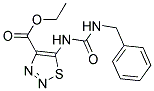 ETHYL 5-{[(BENZYLAMINO)CARBONYL]AMINO}-1,2,3-THIADIAZOLE-4-CARBOXYLATE Struktur