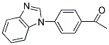 1-[4-(1H-BENZIMIDAZOL-1-YL)PHENYL]ETHANONE Struktur