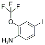 4-IODO-2-(TRIFLUOROMETHOXY)ANILINE Struktur