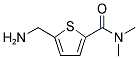 5-(AMINOMETHYL)-N,N-DIMETHYL-2-THIOPHENECARBOXAMIDE Struktur