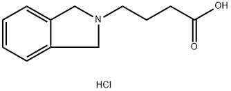 4-(1,3-DIHYDRO-ISOINDOL-2-YL)-BUTYRIC ACIDHYDROCHLORIDE Struktur