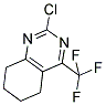 2-CHLORO-4-TRIFLUOROMETHYL-5,6,7,8-TETRAHYDRO-QUINAZOLINE Struktur