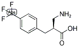 (S)-2-AMINOMETHYL-3-(4-TRIFLUOROMETHYL-PHENYL)-PROPIONIC ACID Struktur