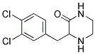 3-(3,4-DICHLORO-BENZYL)-PIPERAZIN-2-ONE Struktur