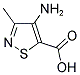 4-AMINO-3-METHYL-ISOTHIAZOLE-5-CARBOXYLIC ACID Struktur