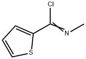 N-METHYLTHIOPHENE-2-CARBOXIMIDOYL CHLORIDE Struktur