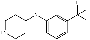 PIPERIDIN-4-YL-(3-TRIFLUOROMETHYL-PHENYL)-AMINE Struktur