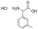 AMINO-M-TOLYL-ACETIC ACID HCL Struktur