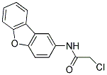 2-CHLORO-N-DIBENZO[B,D]FURAN-2-YLACETAMIDE Struktur