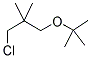3-CHLORO-2,2-DIMETHYLPROPYL TERT-BUTYL ETHER Struktur