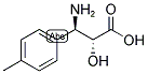 3-(R)-AMINO-2-(R)-HYDROXY-3-(4-METHYL-PHENYL)-PROPIONIC ACID Struktur