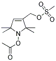 (1-ACETOXY-2,2,5,5-TETRAMETHYL-DELTA-3-PYRROLINE-3-METHYL) METHANESULFONATE Struktur