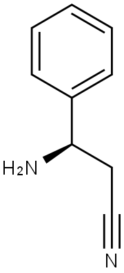 (R)-3-AMINO-3-PHENYLPROPANENITRILE Struktur