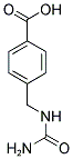 4-[[(AMINOCARBONYL)AMINO]METHYL]BENZOIC ACID Struktur