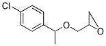 2-[[1-(4-CHLOROPHENYL)ETHOXY]METHYL]OXIRANE Struktur