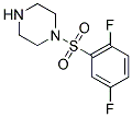 1-[(2,5-DIFLUOROPHENYL)SULFONYL]PIPERAZINE Struktur