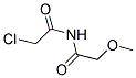 2-CHLORO-N-(METHOXYACETYL)ACETAMIDE Struktur