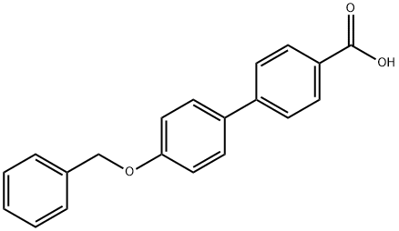 4'-(BENZYLOXY)[1,1'-BIPHENYL]-4-CARBOXYLIC ACID Struktur