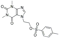 2-(1,3-DIMETHYL-2,6-DIOXO-1,2,3,6-TETRAHYDRO-7H-PURIN-7-YL)ETHYL 4-METHYLBENZENESULFONATE Struktur