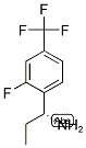 (R)-1-(2-FLUORO-4-(TRIFLUOROMETHYL)PHENYL)PROPAN-1-AMINE Struktur