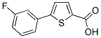 5-(3-FLUOROPHENYL)-2-THIOPHENECARBOXYLIC ACID Struktur