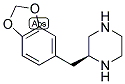 (S)-2-BENZO[1,3]DIOXOL-5-YLMETHYL-PIPERAZINE Struktur