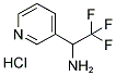 2,2,2-TRIFLUORO-1-PYRIDIN-3-YL-ETHYL-AMMONIUM, CHLORIDE Struktur