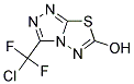 3-[CHLORO(DIFLUORO)METHYL][1,2,4]TRIAZOLO[3,4-B][1,3,4]THIADIAZOL-6-OL Struktur