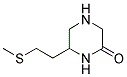 6-(2-METHYLSULFANYL-ETHYL)-PIPERAZIN-2-ONE Struktur