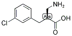 (S)-2-AMINOMETHYL-3-(3-CHLORO-PHENYL)-PROPIONIC ACID Struktur