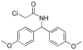 N-[BIS(4-METHOXYPHENYL)METHYL]-2-CHLOROACETAMIDE Struktur