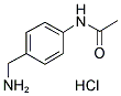 4-ACETAMIDOBENZYLAMINE HYDROCHLORIDE Struktur