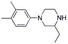 1-(3,4-DIMETHYLPHENYL)-3-ETHYLPIPERAZINE Struktur