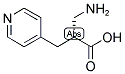 (R)-2-AMINOMETHYL-3-PYRIDIN-4-YL-PROPIONIC ACID Struktur