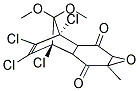 1,9,10,11-TETRACHLORO-12,12-DIMETHOXY-4-METHYL-5-OXATETRACYCLO[7.2.1.0(2,8).0(4,6)]DODEC-10-ENE-3,7-DIONE Struktur