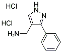 [(3-PHENYL-1H-PYRAZOL-4-YL)METHYL]AMINE DIHYDROCHLORIDE Struktur