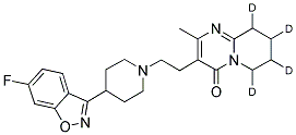 RISPERIDONE-D4 Struktur